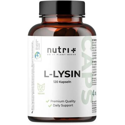 nutri + Nutri+ L-Lysin Kapseln 120 nutri + Nutri+ L-Lysin Kapseln 120