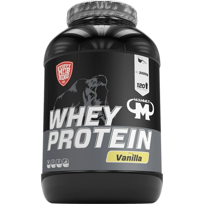 Mammut Molkenprotein - 3000g - Vanille - Proteinpulver Mammut Molkenprotein - 3000g - Vanille - Proteinpulver