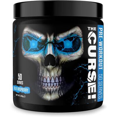 JNX Sports The Curse Pre-Workout - 250 g - Blaue Himbeere JNX Sports The Curse Pre-Workout - 250 g - Blaue Himbeere