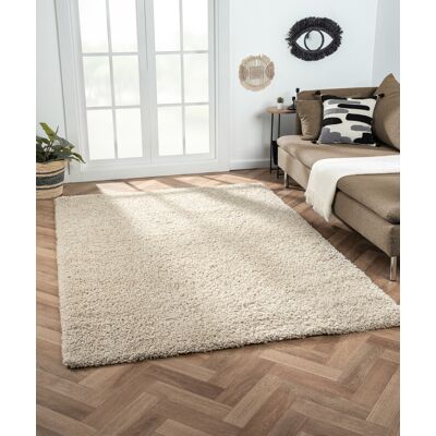 My Flair Teppich "My Shaggy" rechteckig beige 230 x 160 cm My Flair Teppich "My Shaggy" rechteckig beige 230 x 160 cm