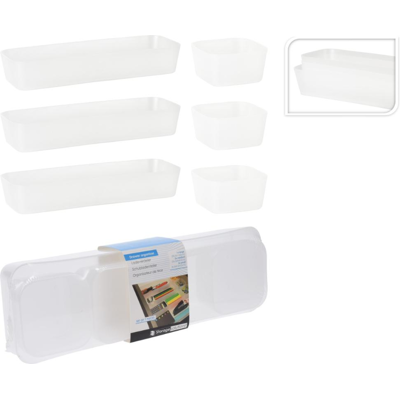 Schubladen-Organizer Set 7-teilig Schubladen-Organizer Set 7-teilig