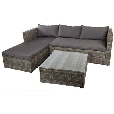 My Flair Outdoor Lounge Ecksofa-Set mit Couchtisch und Sitzkissen, inklusive My Flair Outdoor Lounge Ecksofa-Set mit Couchtisch und Sitzkissen, inklusive