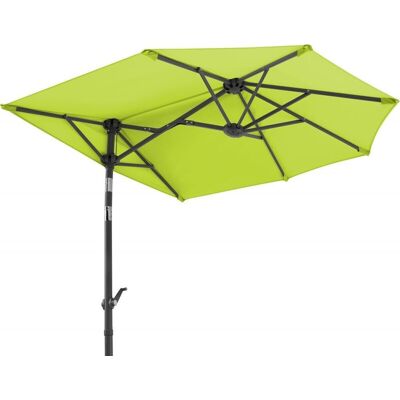Schneider Schirme Sonnenschirm Salerno mezza 150x150 cm Apfelgrün, Balkon-Sonnenschirm mit Kurbel und Neigungsfunktion Schneider Schirme Sonnenschirm Salerno mezza 150x150 cm Apfelgrün, Balkon-Sonnenschirm mit Kurbel und Neigungsfunktion