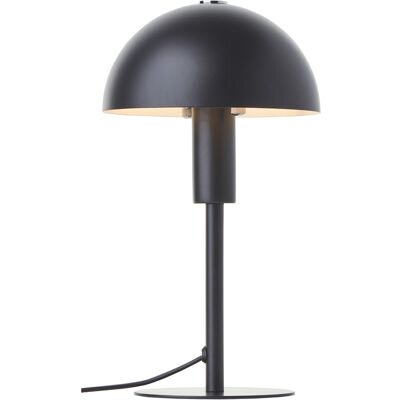Brilliant Tischlampe im Pilzdesign, 27 cm Höhe, Ø 15 cm, E14-Lampenfassung, Metall, Schwarz Brilliant Tischlampe im Pilzdesign, 27 cm Höhe, Ø 15 cm, E14-Lampenfassung, Metall, Schwarz