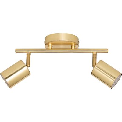 Atmosphera Wandleuchte Vico - Goldenes Metall, 28 x 10 x 16,5 cm Atmosphera Wandleuchte Vico - Goldenes Metall, 28 x 10 x 16,5 cm