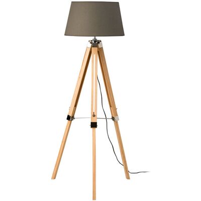 Interiors by Premier Stehlampe im skandinavischen Stil mit Chromdetails, H 144 cm x B 65 cm Interiors by Premier Stehlampe im skandinavischen Stil mit Chromdetails, H 144 cm x B 65 cm