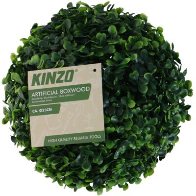 Kinzo Künstlicher Buchsbaum Ø23cm 2AS Kinzo Künstlicher Buchsbaum Ø23cm 2AS