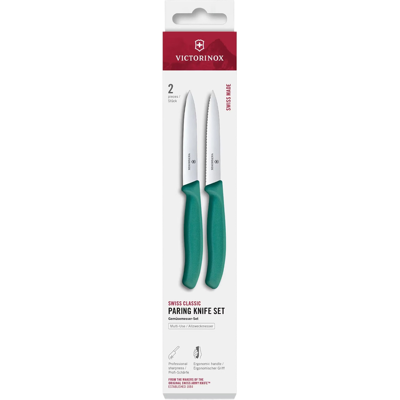 Victorinox SwissClassic Modell 6.7794.2C1 Küchenmesser-Set - Grün Victorinox SwissClassic Modell 6.7794.2C1 Küchenmesser-Set - Grün