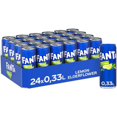 Fanta Lemon & Holunderblüte 24x0,33L Fanta Lemon & Holunderblüte 24x0,33L