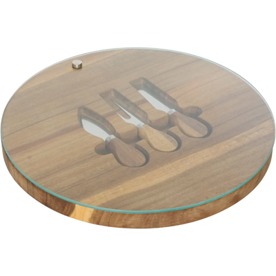 Secret de Gourmet Mina Käsebrett - Akazienholz, 30 cm, Natur Secret de Gourmet Mina Käsebrett - Akazienholz, 30 cm, Natur