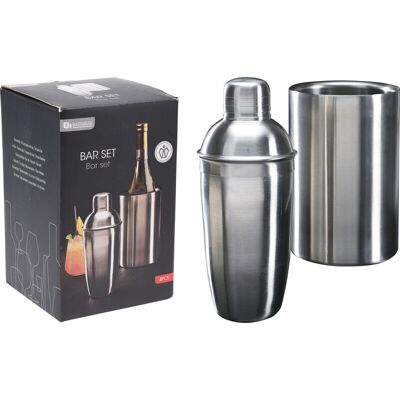 Bar-Set 2-teilig Edelstahl Bar-Set 2-teilig Edelstahl