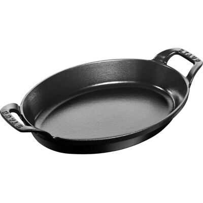 STAUB Ovaler Backform 28 cm schwarz STAUB Ovaler Backform 28 cm schwarz