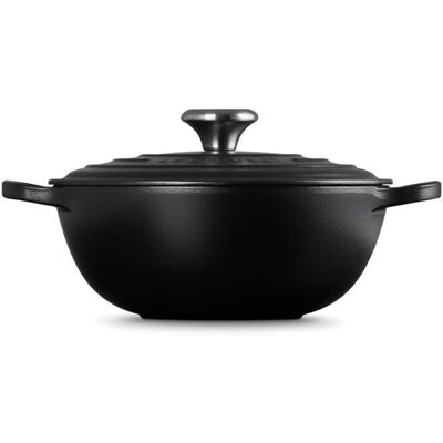 Le Creuset La Marmite 24 cm Mattschwarz Le Creuset La Marmite 24 cm Mattschwarz