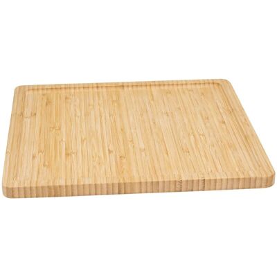 Secret de Gourmet Bambus-Servierplatte - quadratisch, 30 x 30 cm, naturfarben Secret de Gourmet Bambus-Servierplatte - quadratisch, 30 x 30 cm, naturfarben