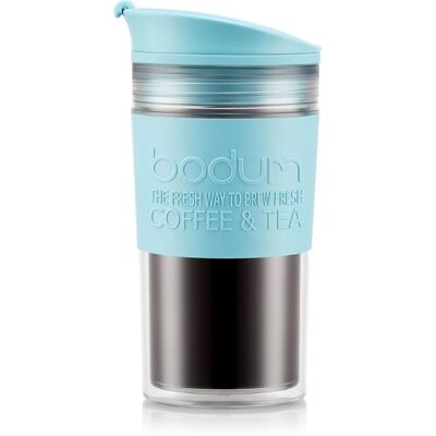 BODUM Reisebecher 350ml - Babyblau - Doppelwandsystem BODUM Reisebecher 350ml - Babyblau - Doppelwandsystem