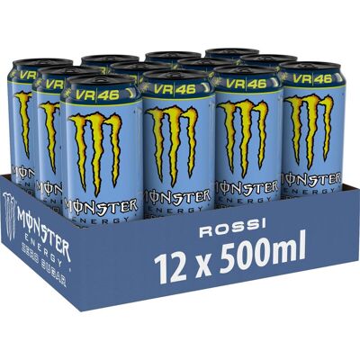 MONSTER ENERGY VR46 Doctor Ohne Zucker 12 × 0,5 L MONSTER ENERGY VR46 Doctor Ohne Zucker 12 × 0,5 L