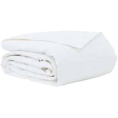 vidaXL Sommerbettbezug Weiß 240 x 200 cm Feder vidaXL Sommerbettbezug Weiß 240 x 200 cm Feder