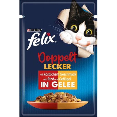 felix Délicieux duos - Rind & Geflügel Katzenfutter felix Délicieux duos - Rind & Geflügel Katzenfutter
