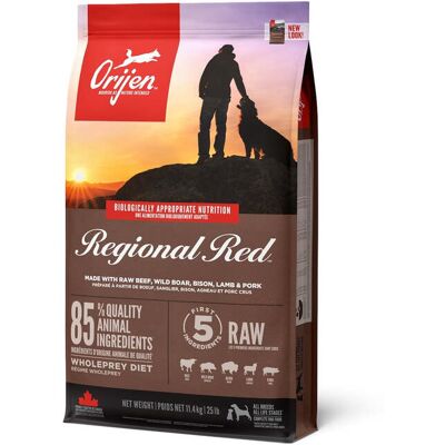 Orijen Whole Prey Red Meat & Skin & Coat Hundefutter für ausgewachsene Hunde 11,4 kg (Rind, Wildschwein, Lamm usw.) Orijen Whole Prey Red Meat & Skin & Coat Hundefutter für ausgewachsene Hunde 11,4 kg (Rind, Wildschwein, Lamm usw.)