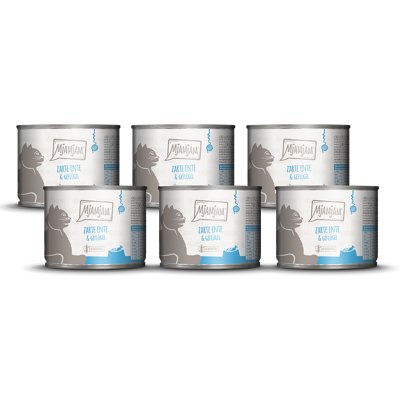 MjaMjaM Zarte Ente & Geflügel an leckeren Möhrchen 6 x 200 g MjaMjaM Zarte Ente & Geflügel an leckeren Möhrchen 6 x 200 g