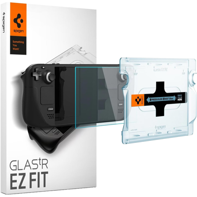 Spigen Glas.tR EZ Fit Hartglas für Steam Deck Spigen Glas.tR EZ Fit Hartglas für Steam Deck