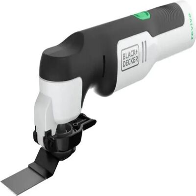 Black+Decker 12 V Akku-Multitool reviva REVOS12C mit 1,5 Ah Li-Ion-Akku Black+Decker 12 V Akku-Multitool reviva REVOS12C mit 1,5 Ah Li-Ion-Akku