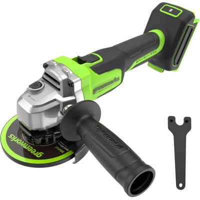 greenworks 24 V BL 3S Winkelschleifer 125 mm 700 W Nur Werkzeug, Ohne Batterien greenworks 24 V BL 3S Winkelschleifer 125 mm 700 W Nur Werkzeug, Ohne Batterien