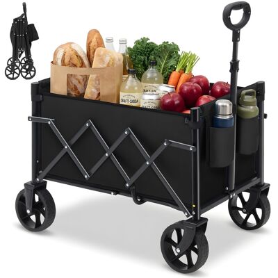 Sekey Bollerwagen mit Rädern mit 80 kg Tragfähigkeit Sekey Bollerwagen mit Rädern mit 80 kg Tragfähigkeit