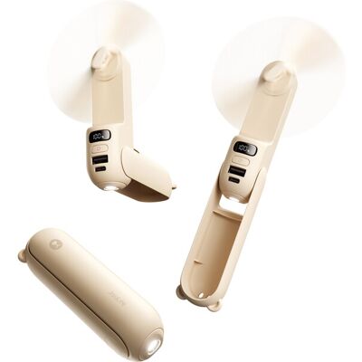 JISULIFE Tragbarer wiederaufladbarer Ventilator – Die neue verbesserte Version verfügt über ein klares digitales LED-Display für den Echtzeit-Akkustatus, eine maximale Betriebszeit von 24 Stunden, eine zweckdienliche Ladestation und eine Notbeleuchtung, w JISULIFE Tragbarer wiederaufladbarer Ventilator – Die neue verbesserte Version verfügt über ein klares digitales LED-Display für den Echtzeit-Akkustatus, eine maximale Betriebszeit von 24 Stunden, eine zweckdienliche Ladestation und eine Notbeleuchtung, w