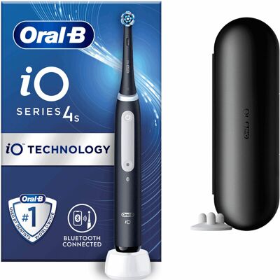 ORAL-B iO Series 4S Elektrische Zahnbürste Schwarz ORAL-B iO Series 4S Elektrische Zahnbürste Schwarz