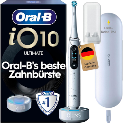Oral-B iO Serie 10 Elektrische Zahnbürste - KI, 7 Modi, Bluetooth Oral-B iO Serie 10 Elektrische Zahnbürste - KI, 7 Modi, Bluetooth