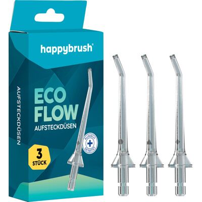 happybrush Aufsteckdüsen Eco Flow, 3 St happybrush Aufsteckdüsen Eco Flow, 3 St