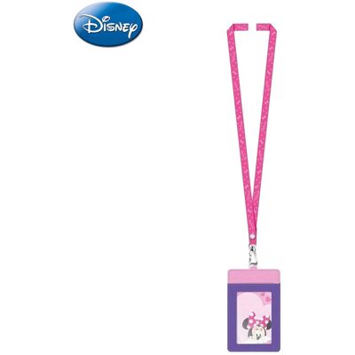 1 Stk. Disney Minnie Mouse Lanyard Kartenhalter Offiziell lizenziert Niedliches Polka-Dot-Design Hello-Thema Filme Anime Zubehör Charakter-ID-Hülle Geschenk 1 Stk. Disney Minnie Mouse Lanyard Kartenhalter Offiziell lizenziert Niedliches Polka-Dot-Design Hello-Thema Filme Anime Zubehör Charakter-ID-Hülle Geschenk