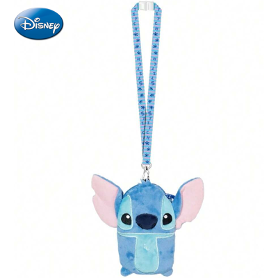 1 Stück Disney Stitch Plüsch-Lanyard-Tasche, offiziell lizenziert, niedliches weiches Plüsch, thematisiert Filme Anime Zubehör, hängende Handy-Aufbewahrungstasche Geschenk 1 Stück Disney Stitch Plüsch-Lanyard-Tasche, offiziell lizenziert, niedliches weiches Plüsch, thematisiert Filme Anime Zubehör, hängende Handy-Aufbewahrungstasche Geschenk