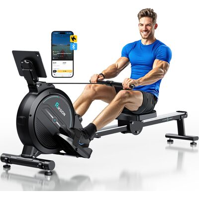 Wenoker Riksion Rudergerät für Zuhause mit Magnetwiderstand, Fitness-Tracker, App & LCD-Display, 16 Widerstandsstufen, Indoor-Rudergerät für Heimfitness, 160 kg Belastbarkeit Wenoker Riksion Rudergerät für Zuhause mit Magnetwiderstand, Fitness-Tracker, App & LCD-Display, 16 Widerstandsstufen, Indoor-Rudergerät für Heimfitness, 160 kg Belastbarkeit