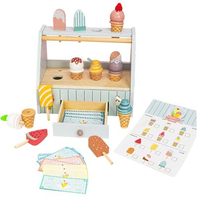 Rilso Holzspielzeug Eiscafé-Set für Kinder Rilso Holzspielzeug Eiscafé-Set für Kinder