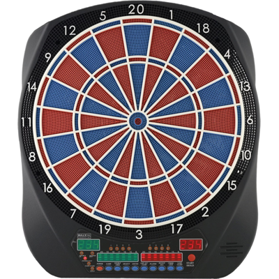 Bulls BULL'S Flash RB ELECTR. Elektronische Dartscheibe mit Sound, LED-Displays, 28 Spiele & 131 Varianten, inkl. 6 Darts & 40 Spitzen - Für Erwachsene Bulls BULL'S Flash RB ELECTR. Elektronische Dartscheibe mit Sound, LED-Displays, 28 Spiele & 131 Varianten, inkl. 6 Darts & 40 Spitzen - Für Erwachsene