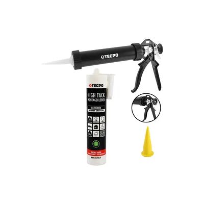 TECPO Montagekleber HIGH TACK Baukleber, 2x 455g Kleber +... TECPO Montagekleber HIGH TACK Baukleber, 2x 455g Kleber +...