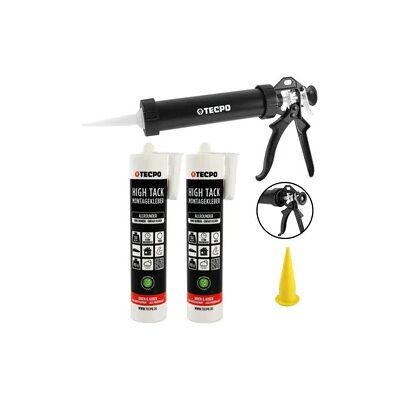 2x TECPO Montagekleber HIGH TACK Baukleber 455g Kleber +... 2x TECPO Montagekleber HIGH TACK Baukleber 455g Kleber +...