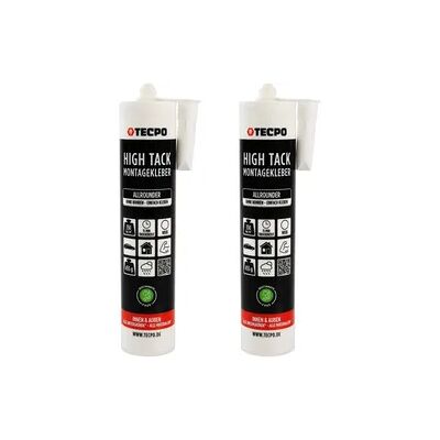TECPO Montagekleber HIGH TACK Baukleber, 2x 455g Kleber +... TECPO Montagekleber HIGH TACK Baukleber, 2x 455g Kleber +...