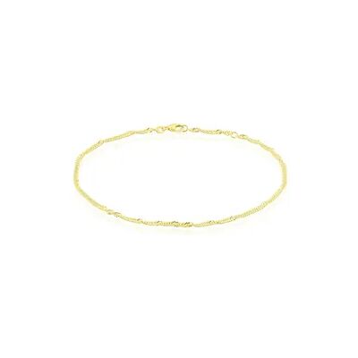 OROVIVO SINGAPUR S FUSS Damen Fußkette Silber vergoldet 925 B 2,4 mm, Fußkette ohne Stein OROVIVO SINGAPUR S FUSS Damen Fußkette Silber vergoldet 925 B 2,4 mm, Fußkette ohne Stein