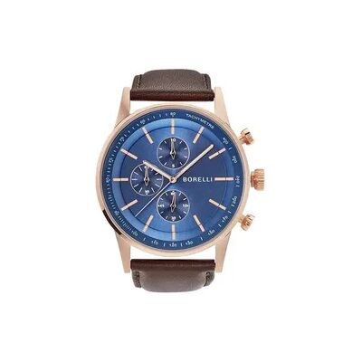 Borelli Herrenuhr Chicago Quarz Chronograph, Uhr ohne Stein Borelli Herrenuhr Chicago Quarz Chronograph, Uhr ohne Stein
