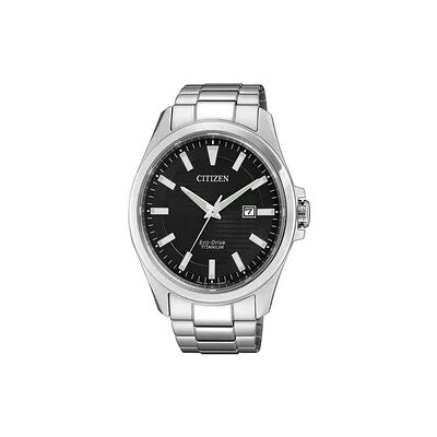 Citizen Herrenuhr Eco-Drive Super Titanium Quarz BM7470-84E, Uhr ohne Stein Citizen Herrenuhr Eco-Drive Super Titanium Quarz BM7470-84E, Uhr ohne Stein
