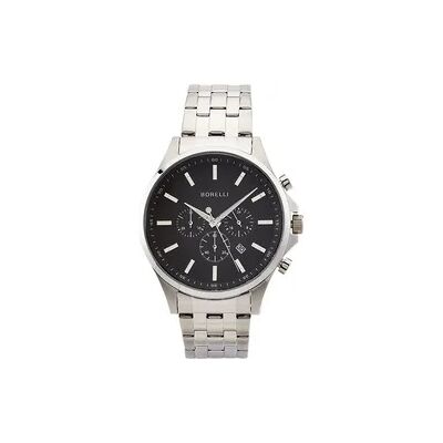 Borelli Herrenuhr Santiago Quarz Chronograph, Uhr ohne Stein Borelli Herrenuhr Santiago Quarz Chronograph, Uhr ohne Stein