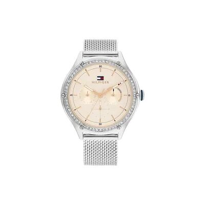 Tommy Hilfiger Damenuhr 1782654 Quarz, Uhr mit Stein Tommy Hilfiger Damenuhr 1782654 Quarz, Uhr mit Stein