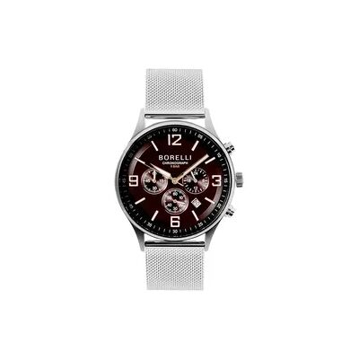 Borelli Herrenuhr Havanna BR.4377M/02M Quarz, Uhr ohne Stein Borelli Herrenuhr Havanna BR.4377M/02M Quarz, Uhr ohne Stein