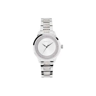 Borelli Damenuhr Charlotte BR.3115L/04M Quarz, Uhr mit Stein Borelli Damenuhr Charlotte BR.3115L/04M Quarz, Uhr mit Stein