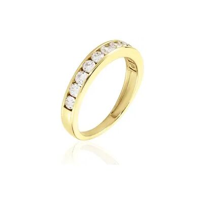 OROVIVO Damen Ring Gold 375 (9 Karat) Zirkonia Weiß, Ring mit Stein OROVIVO Damen Ring Gold 375 (9 Karat) Zirkonia Weiß, Ring mit Stein
