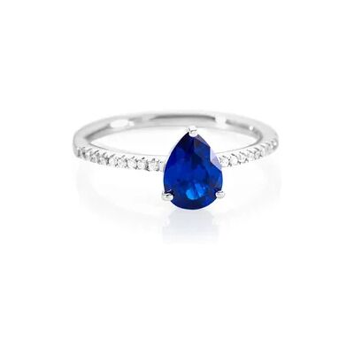OROVIVO TALIDA Damen Ring Silber 925 Zirkonia Weiß, Ring mit Stein OROVIVO TALIDA Damen Ring Silber 925 Zirkonia Weiß, Ring mit Stein