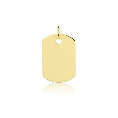 OROVIVO SIRONA GRAVUR Unisex Anhänger Gold 375 (9 Karat) Rechteckig, Anhänger ohne Stein OROVIVO SIRONA GRAVUR Unisex Anhänger Gold 375 (9 Karat) Rechteckig, Anhänger ohne Stein